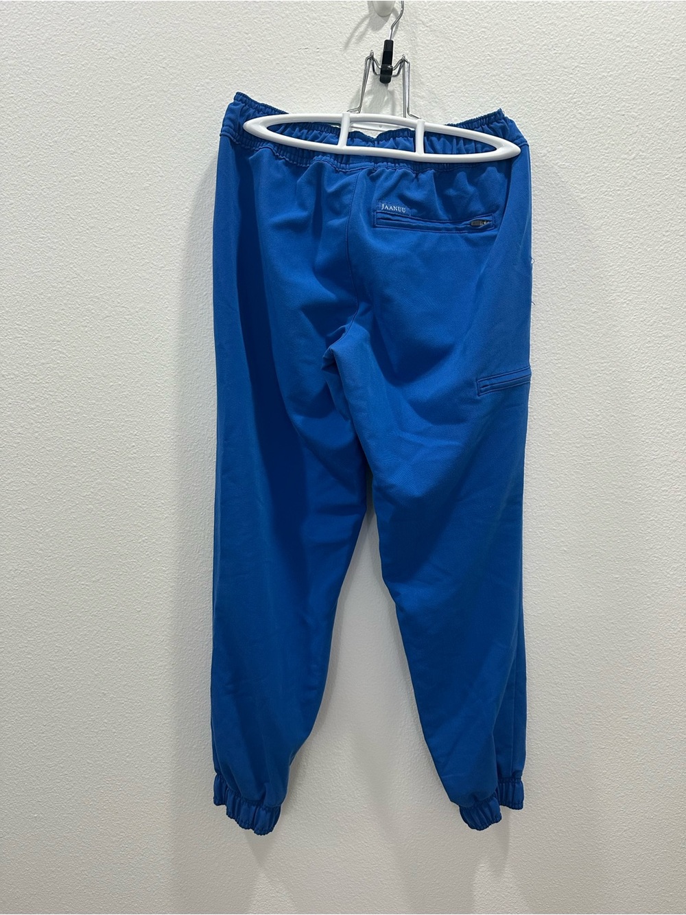 Jaanuu scrub jogger pant xs petite royal blue VGUC - Picture 2 of 3
